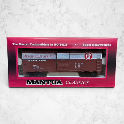 #1450 Mantua Classics HO PRR Pennsylvania Merchandise Service Boxcar #65426