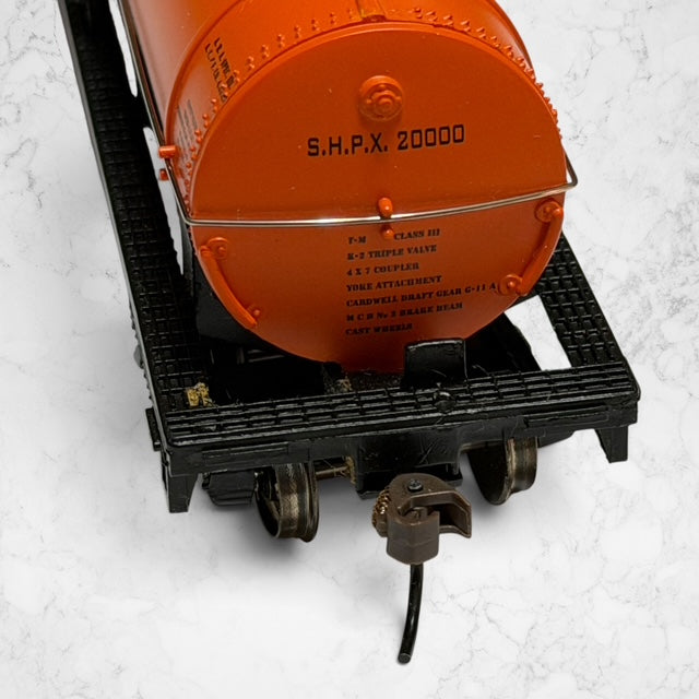#1484 Bachmann 17847 HO C.F. Simonin’s Sons 40' Tank Car SHPX 20000