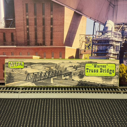 #1587 Vintage Atlas HO Scale Warren Truss Bridge