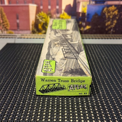 #1587 Vintage Atlas HO Scale Warren Truss Bridge