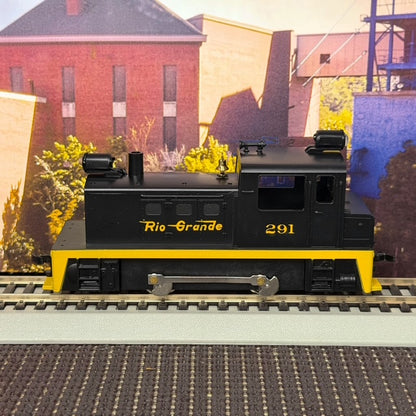 #1600 Mantua HO Scale Denver & Rio Grande Davenport Diesel Switcher #291