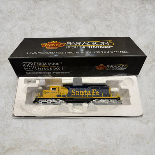 #1180 Broadway Limited Imports HO Scale EMD SD40-2 – Santa Fe #5049 – Paragon3 Sound/DC/DCC
