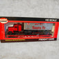 #1238 Model Power HO Scale Santa Fe Piggy-Back Flat Car with 34' Trailer – ATSF #90850 – Item #96950 – Knuckle Couplers – Ready-to-Run