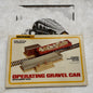 #1232 Bachmann HO Scale Operating Gravel Car with Dump Yard – Dual Action Accessory – Vintage New Old Stock (NOS)