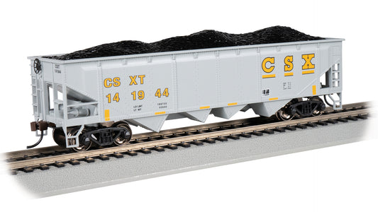 BAC17615 (HO) CSX #141944 40' Quad Hopper w/ Coal Load (NIB)
