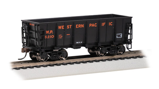 BAC18612 (HO) Scale Western Pacific #6210 Ore Car – Black – (NIB)