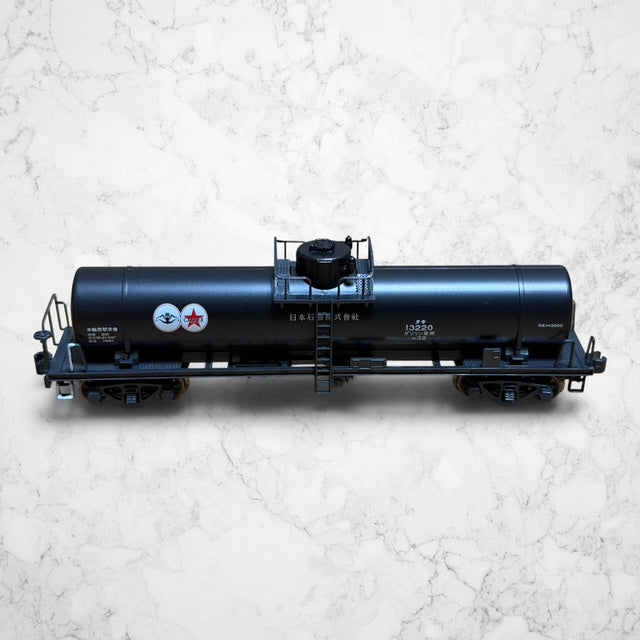 #1403 KATO 8008-6 N Scale Taki 3000 Nippon Oil Black Tank Car #13220