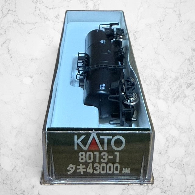 #1405 KATO 8013-1 N Scale Taki 43000 Black Tank Car #43251