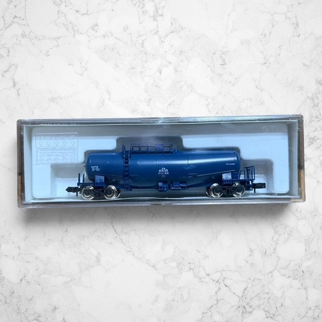 #1404 KATO 8013 N Scale Taki 43000 Blue Tank Car #43135