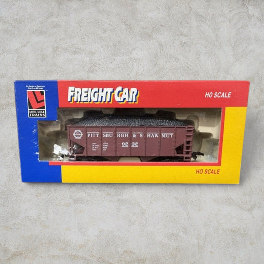 #1470 Life-Like HO Scale Pittsburgh & Shawmut P&S #9232 Coal Hopper