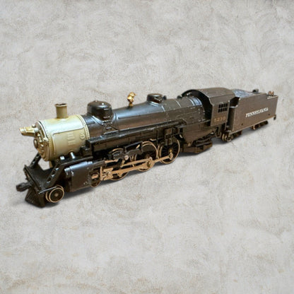 #1371 Vintage Life-Like HO Scale Pennsylvania Railroad #5230 Steam Locomotive & Tender – Original Box