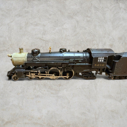 #1371 Vintage Life-Like HO Scale Pennsylvania Railroad #5230 Steam Locomotive & Tender – Original Box