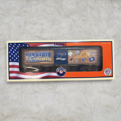 #1347 Lionel O Gauge Virginia America 250th Anniversary Boxcar – The Old Dominion – New In Box