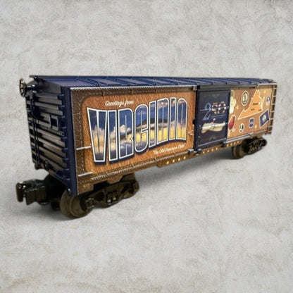 #1347 Lionel O Gauge Virginia America 250th Anniversary Boxcar – The Old Dominion – New In Box