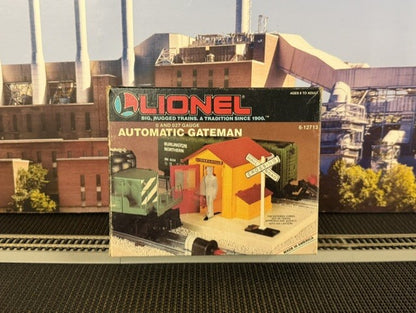 #1531 Lionel 6-12713 O/O27 Gauge Automatic Gateman – Operating Railroad Accessory – Original Box