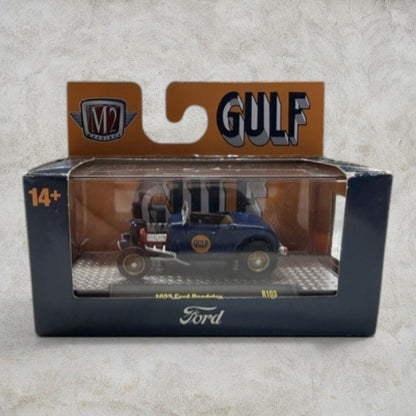 #1178 M2 Machines 1932 Ford Roadster Gulf Edition R103 Auto-Thentics 1:64 Die-Cast – Factory Sealed