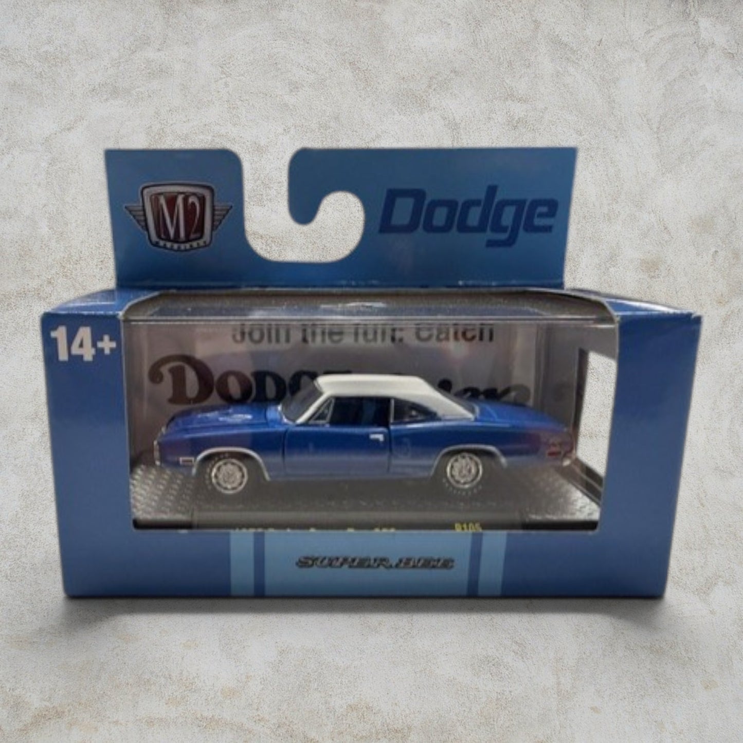 #1173 M2 Machines 1970 Dodge Super Bee 383 R105 Super Bee Edition 1:64 Die-Cast – Factory Sealed