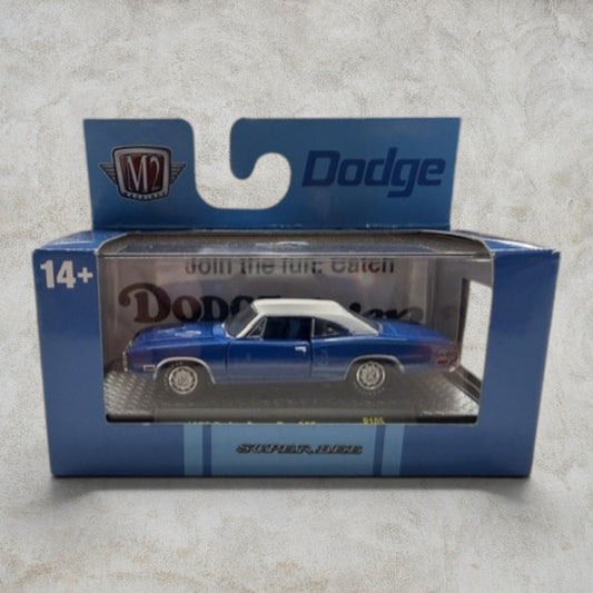 #1173 M2 Machines 1970 Dodge Super Bee 383 R105 Super Bee Edition 1:64 Die-Cast – Factory Sealed