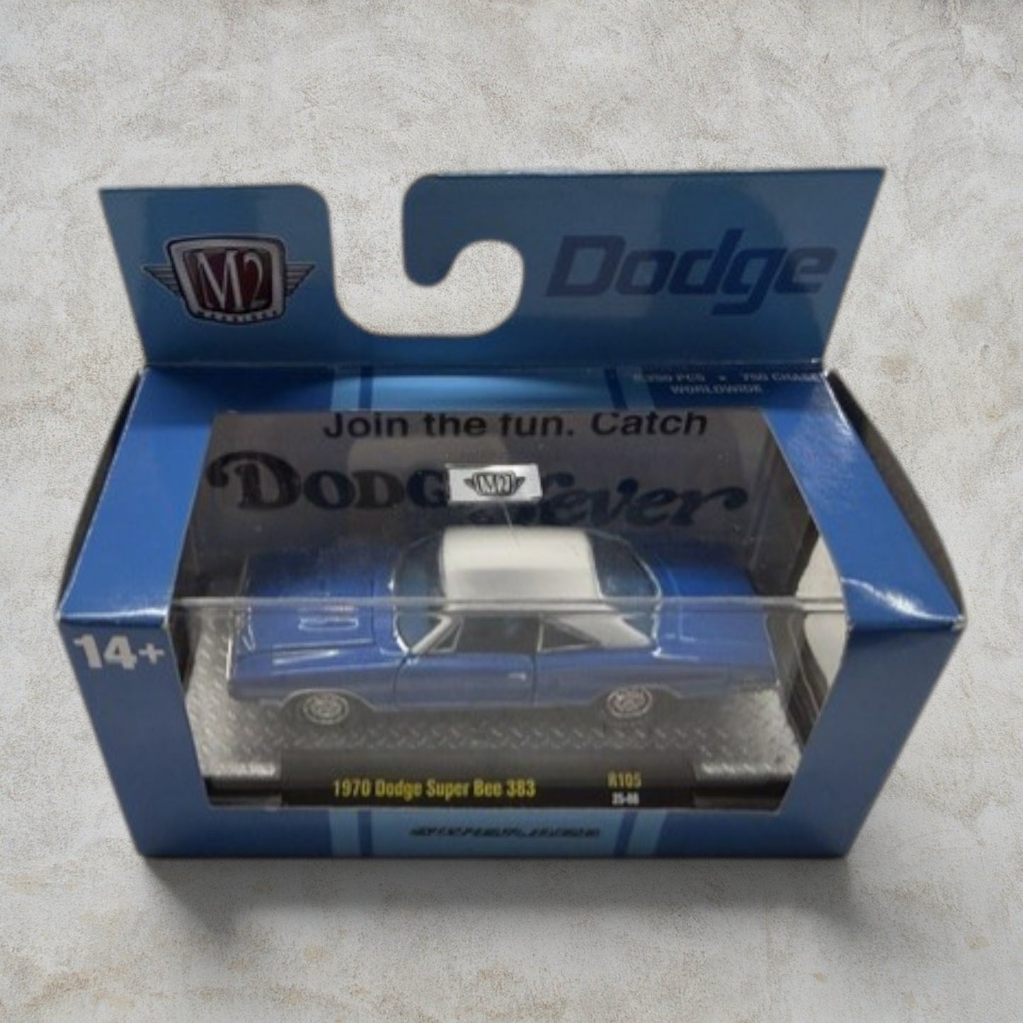 #1173 M2 Machines 1970 Dodge Super Bee 383 R105 Super Bee Edition 1:64 Die-Cast – Factory Sealed