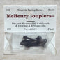 McHenry #53 HO Scale Knuckle Couplers 2 Pair Rivarossi IHC Passenger Cars NOS