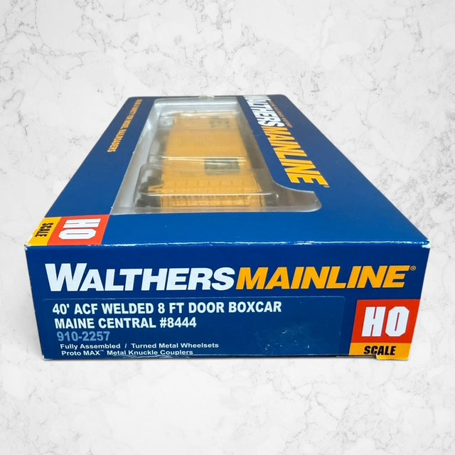 #1426 Walthers 910-2257 HO Maine Central MEC #8444 40' ACF Boxcar