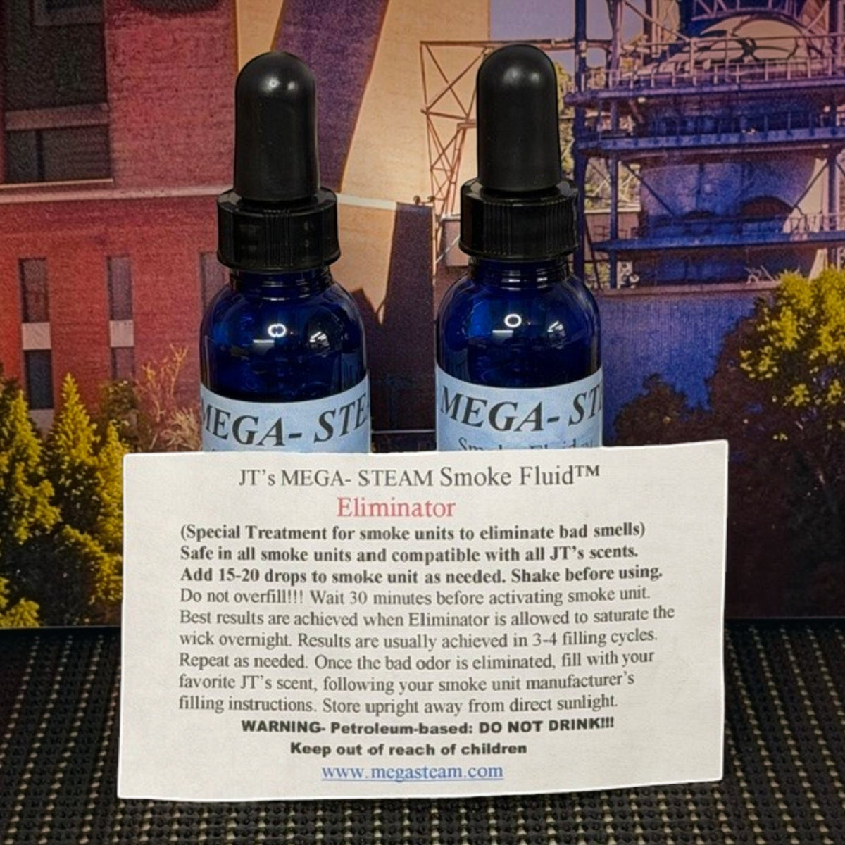 JTSELIM JT’s Mega-Steam Eliminator – Smoke Unit Odor Treatment