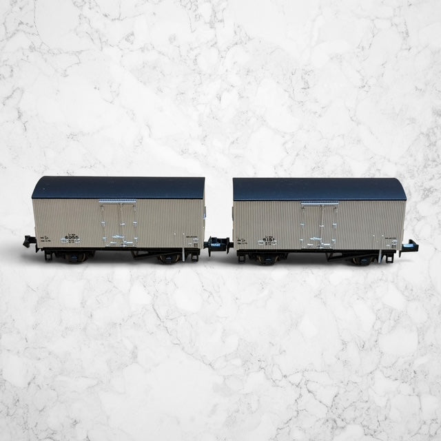 #1396 Micro Ace A3062 N Scale L6000 Refrigerator Car 2-Car Set