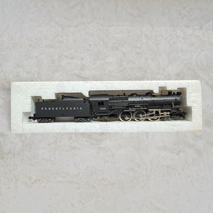 #1265 Minitrix N Scale Pennsylvania Railroad 4-6-2 Pacific Steam Locomotive & Tender #5495 – Ready-to-Run