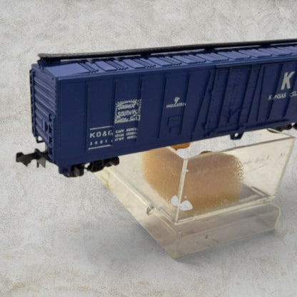 Atlas N Scale 50' Double Door Box Car – Kansas, Oklahoma & Gulf (KO&G) #3001