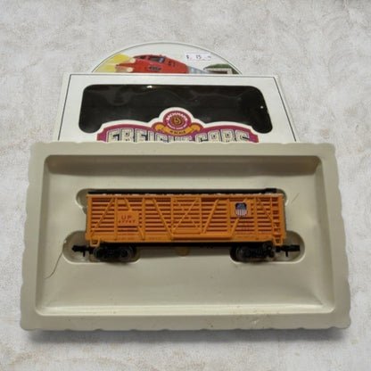 Bachmann N Scale Union Pacific Stock Car – Road No. UP 47747 – Original Display Box