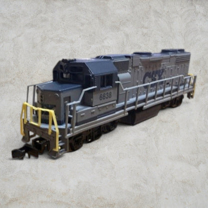 #1270 Life Like N Scale CSX EMD GP40-2 Diesel Locomotive #6638 – DC – Ready to Run
