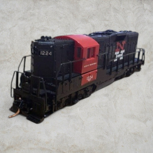 #1271 Atlas N Scale EMD GP9 Phase II New Haven #1224 Diesel Locomotive – Item #48324