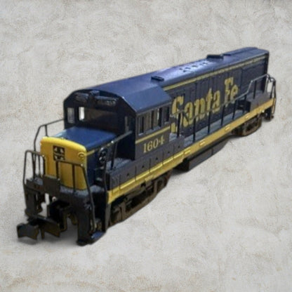 #1319 Atlas N Scale GE U25B Phase II Santa Fe #1604 Diesel Locomotive – Item #4451 – DCC Ready