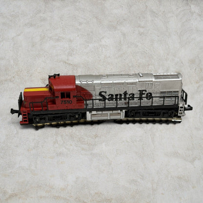 #1234 Model Power "Santa Fe Super Liner" N Scale Limited Edition Train Set