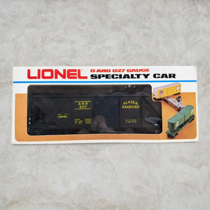 #1302 Lionel Alaska Railroad 3-Bay Hopper Car ARR 9117 – O & O27 Gauge Specialty Car w/ Original Box