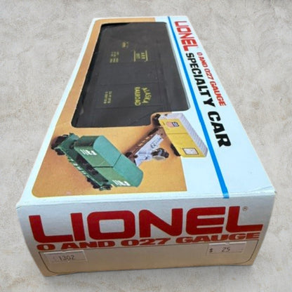 #1302 Lionel Alaska Railroad 3-Bay Hopper Car ARR 9117 – O & O27 Gauge Specialty Car w/ Original Box