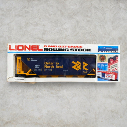 #1278 Lionel 6-6100 Ontario Northland Covered Hopper – O & O27 Gauge Rolling Stock w/ Original Box
