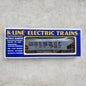 #1287 K-Line K-6212 Union Pacific Hopper Car – O/O27 Gauge Gray Covered Hopper w/ Original Box