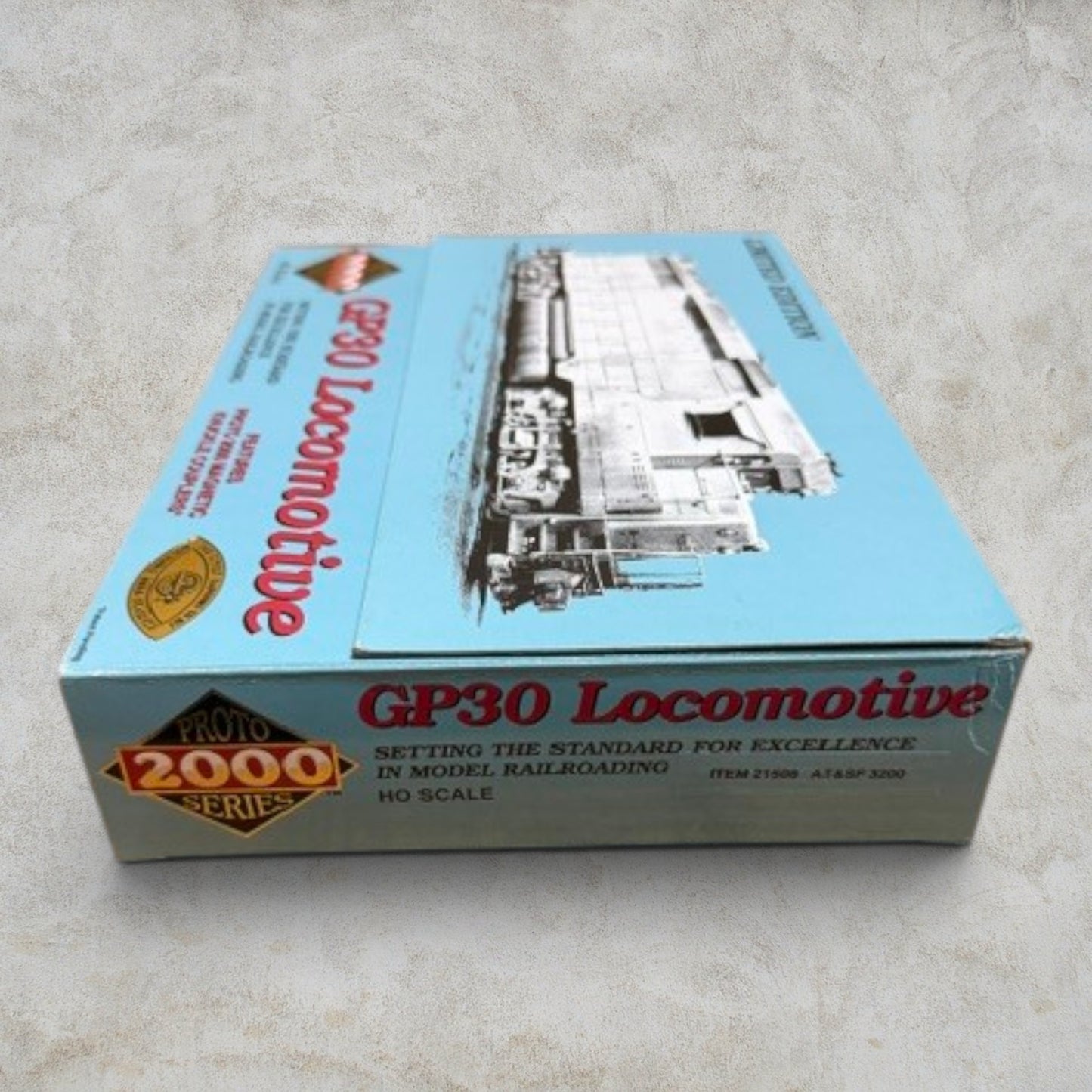 #1358 Proto 2000 HO Scale EMD GP30 Santa Fe #3200 Diesel Locomotive – Limited Edition – Life-Like Item #21506