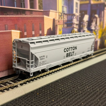 SSW #70213 HO Scale Cotton Belt High-Capacity Covered Hopper