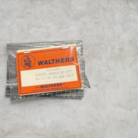 Walthers 933-822 HO Scale Diesel Dress-Up Kit EMD F7/F9 A & B Units Vintage NOS