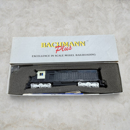 #1304 Bachmann Plus HO Scale EMD SD45 Diesel Locomotive – Santa Fe Blue/Yellow Warbonnet #5614 – Standard DC – Item #11613