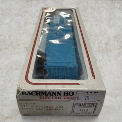 #1188 Bachmann HO Scale Erie Lackawanna 51' Plug-Door Box Car – EL #68279 – Item #71649 – Ready-to-Run with Original Box