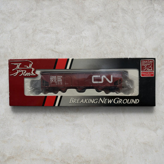 #1122 True Line Trains HO Scale Canadian National 70-Ton 9-Panel Hopper #TLT20001 – CN #328000 – Ready-to-Run