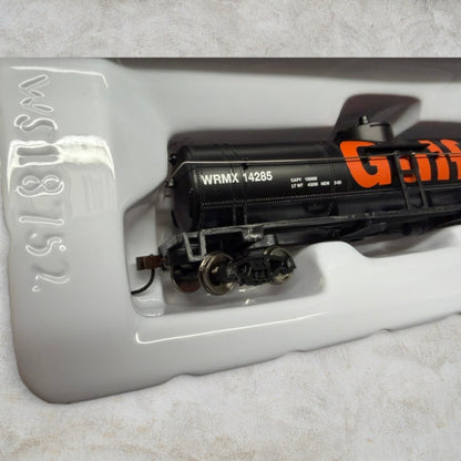 #1129 Walthers Trainline HO Scale Gulf 40' Tank Car #931-1612 – WRMX #14285 – Ready-to-Run
